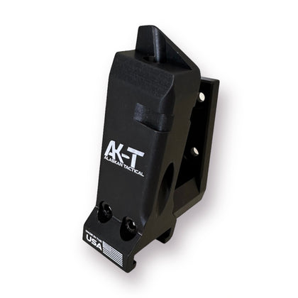 Short Glock / AR-9 / AK-9 / PCC Security Locking Billet Aluminum Wall Mount