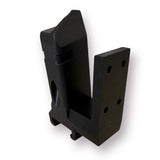 Short Glock / AR-9 / AK-9 / PCC Security Locking Billet Aluminum Wall Mount